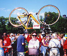 I'mpossible: Tanqueray's Northeast AIDSRide 2001