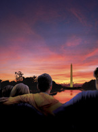 End of the Walk, at the Mall in Washington, D.C.