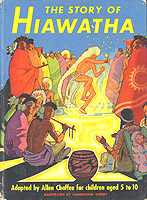 The Story of Hiawatha (original) dust jacket